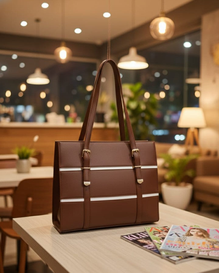 Liner Ladies Handbag – Premium Tote Bag for Office & Daily Use