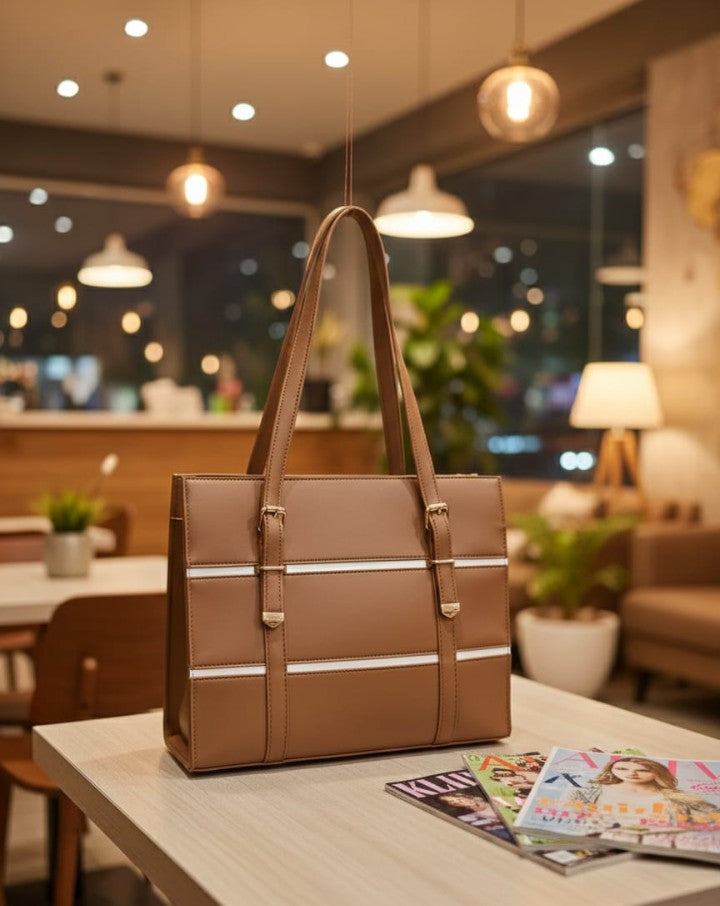 Liner Ladies Handbag – Premium Tote Bag for Office & Daily Use